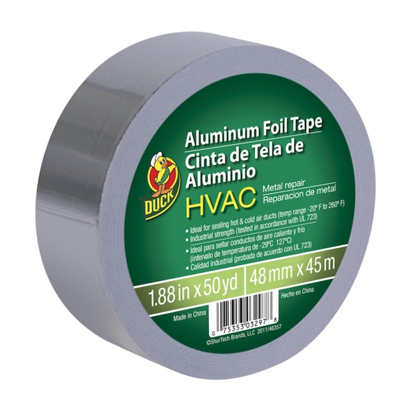 Keeney Mfg Duck 1.88 in. W X 50 yd L Chrome Metal Repair Tape 240225 - main